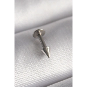 316L Çelik Gümüş Renk Çivi Model Piercing