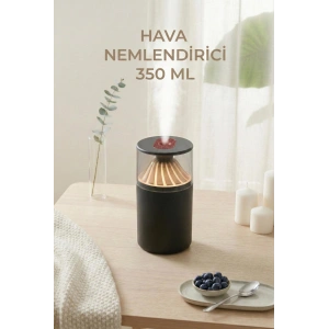 350 ml LED Işıklı Hava Nemlendirici & Modern Oda Kokusu Difüzörü