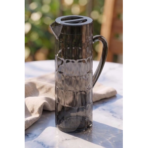 Akrilik Allegra 1,5 Lt Füme Sürahi (Buzdolabı Kapak Rafına Sığar)