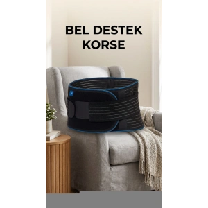 Ayarlanabilir Nefes Alabilir Ortopedik Bel Destekli Çalışma Korsesi Unisex