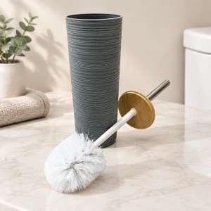 Bambu Kapaklı Klozet Fırçası