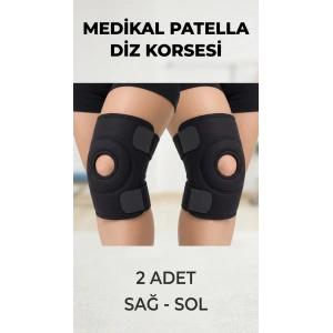 Çapraz Bağlı Patella Destekli Diz Korsesi Menisküs ve Sporcu Kullanımı İçin