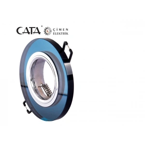 CATA CT 6646 Zambak Dekoratif Kristal Cam Spot Kasası