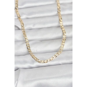 CM 14K Gold Renk Zincir Model 60 cm Kadın Kolye