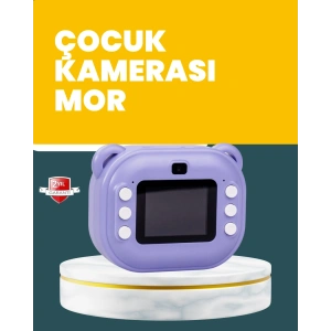 Çocuklar İçin Şipşak Baskı Kamera – 18 Efektli, Oyun ve Müzik Özellikli