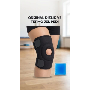 Destekli Diz Korsesi Çapraz Bağ ve Menisküs Ağrısı için Spor Dizlik