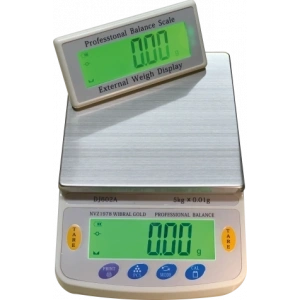Diamond Dijital Göstergeli Çift Ekran Hassas Terazi Nvz-1978 (5 Kg-0.01)