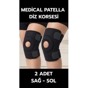 Dizlik Çiftli Patella Destekli Sporcu Çapraz Bantlı Menisküs Ağrısı İçin