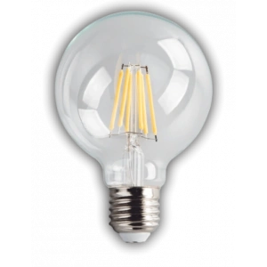 Eco Lounge 1 adet KENDAL KES506 Glop Led Rustik Ampul 6W 6400K Beyaz Işık E27 Duy