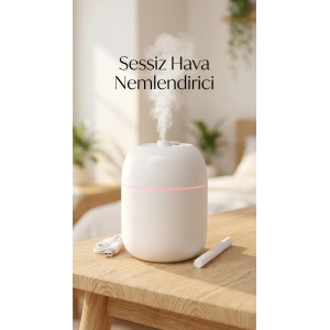 Hava Nemlendirici Buhar Makinesi 220ml Kapasiteli Uygun Boyutlu Ev ve Ofis Kullanımı