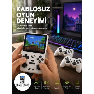 HDMI Destekli Kablosuz Oyun Konsolu 10.000 Oyun Yeni Nesil
