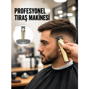 Kablosuz Erkek Bakım Tıraş Makinesi Hassas Bıçaklı Şarjlı Kullanım Yeni Nesil
