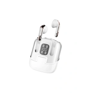 Kulak içi TWS Bluetooth Kulaklık - Renk: Beyaz, Bluetooth Versiyon: 5.3, Mikrofon