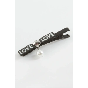 Love Yazılı İnci Pens Toka