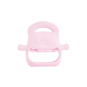 Pembe Bebek Silikon Diş Kaşıyıcı