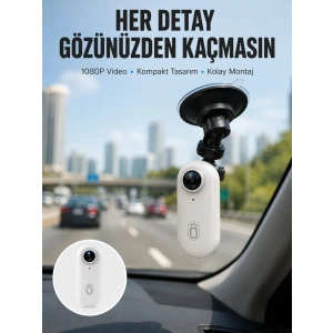 Şarj Edilebilir Uzun Ömürlü Mini Spor Kamera Full HD Yeni Nesil