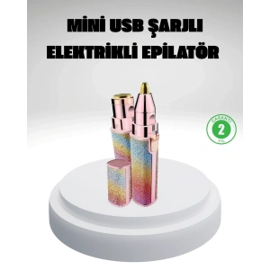 Şarjlı Mini Yüz ve Kaş Epilatörü – Ağrısız ve Hassas Temizlik