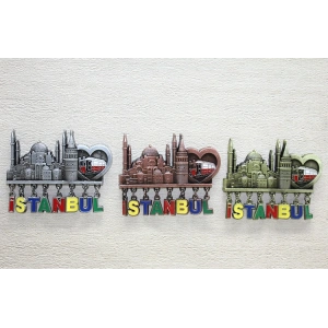 Sarkaçlı İstanbul Temalı Magnet - Model 2