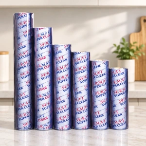 Şeffaf 1.2 mm 100 cm x 15 m PVC Masa Örtüsü