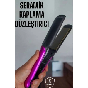 Seramik Kaplama Isı Ayarlı Yıpranma Karşıtı Saç Düzleştirici