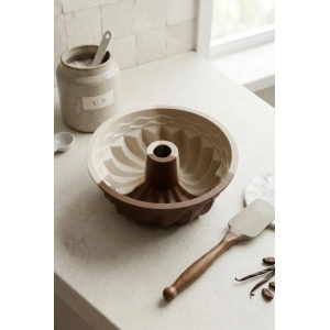 Silikon Dilimli Kek Kalıbı & Yapışmaz Isıya Dayanıklı Kek Pişirme Gereci (16 cm)