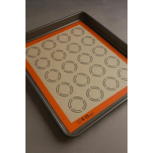 Silikon Fırın Matı 30x40 cm Yapışmaz Hamur Pasta Pişirme Altlığı