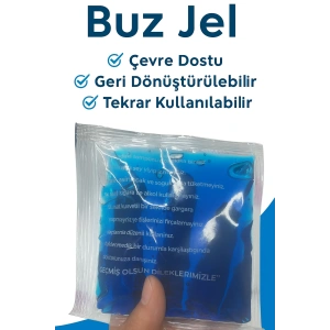 Soğuk Sıcak Kullanıma Uygun 4 Adet Jel Kompres – Termojel Paket