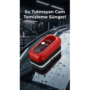 Su Tutmayan Araç Cam Temizleme Süngeri - Pratik Kullanım