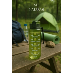 Suluk & Su Şişesi & Sporcu Matara Yeşil 1000 ml