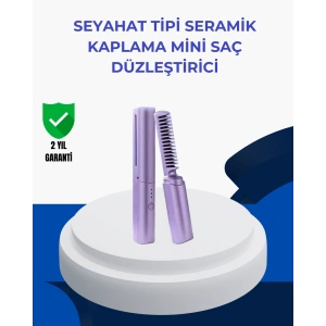 Taşınabilir Saç Düzleştirici Tarak – Ayarlanabilir Isı Kontrollü