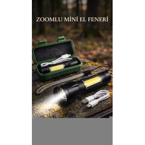 Taşınabilir Su Geçirmez El Feneri Uzun Pil Ömrü