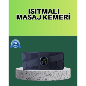 Titreşimli Masajlı Bel Kemeri Sessiz Çalışma 100 cm Bel Uyumlu