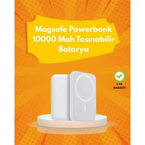 Ultra Kompakt ve Güçlü – MagSafe Powerbank 10000 mAh ile Kablosuz Şarj Deneyimi