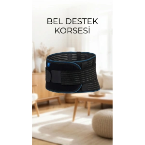 Unisex Ayarlanabilir Nefes Alabilir Ortopedik Bel Destekli Çalışma Korsesi