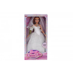 WG-661048 KUTULU 29 CM GELİNLİKLİ BEBEK