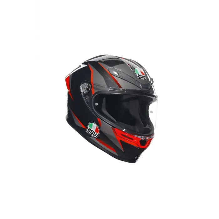 KASK/K6 S MPLK SLASHCUT BLK GREY RED