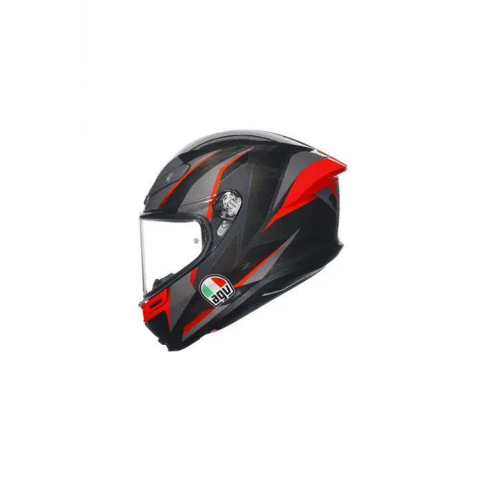 KASK/K6 S MPLK SLASHCUT BLK GREY RED