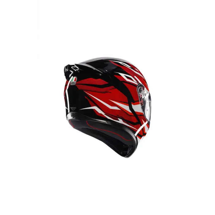 KASK/K1 S LION BLACK/RED/WHITE CONFİGURATİON