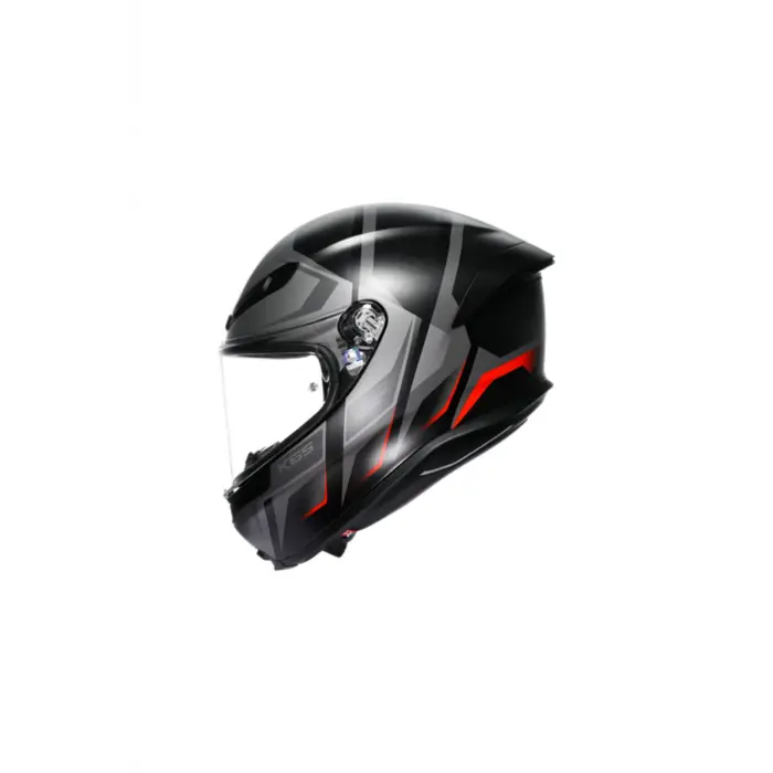 KASK/K6 S MPLK KARVE MATT BLK GREY RED