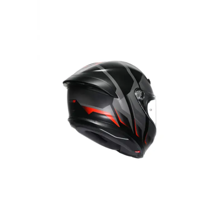 KASK/K6 S MPLK KARVE MATT BLK GREY RED
