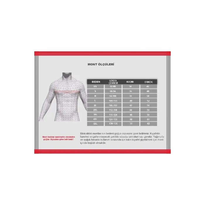 AT2202 4 Mevsim Dış Omuz Korumalı Uzun Motorcu Montu