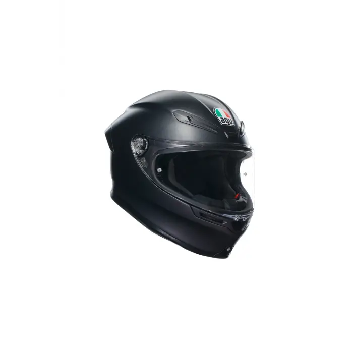 K6 S Mono Matt Black Kapalı Kask
