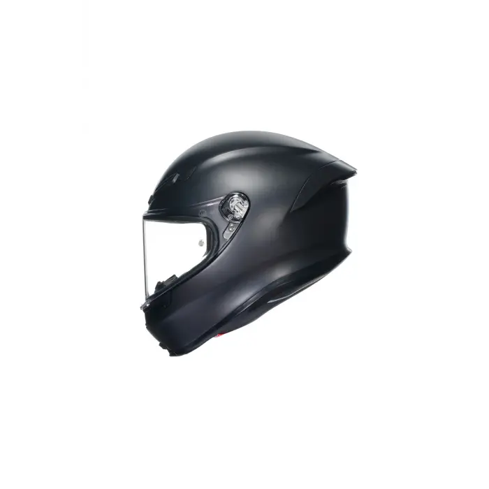 K6 S Mono Matt Black Kapalı Kask