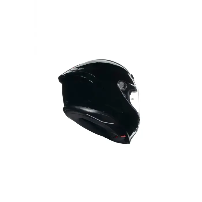 K6 S Black Mono Kapalı Kask