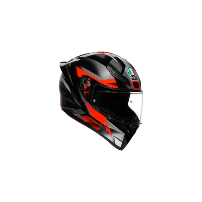 KASK/K1 S E2206 FASTLAP BLACK GREY RED CONF.
