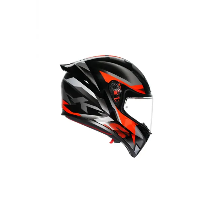 KASK/K1 S E2206 FASTLAP BLACK GREY RED CONF.