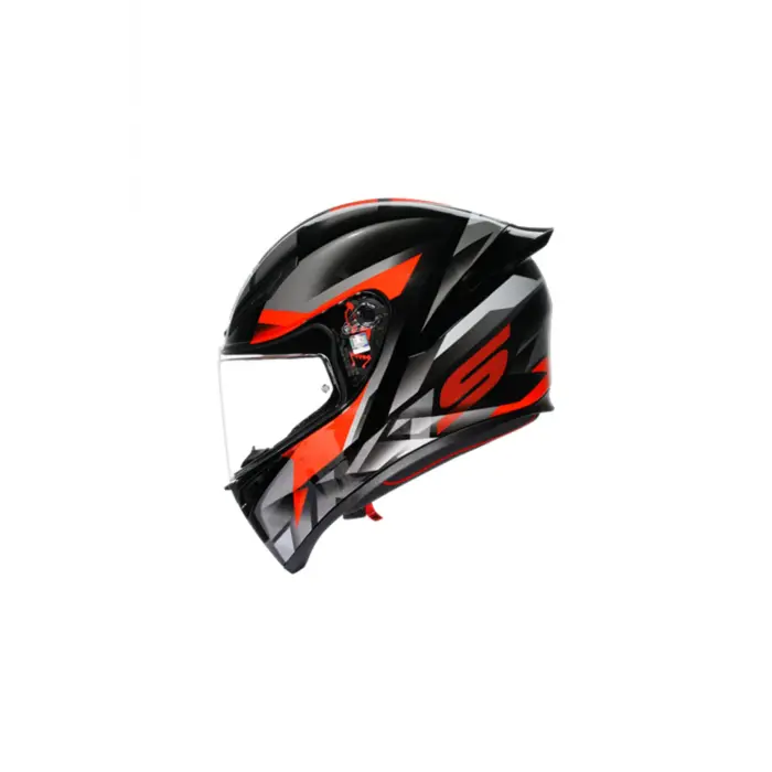 KASK/K1 S E2206 FASTLAP BLACK GREY RED CONF.