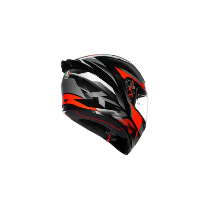 KASK/K1 S E2206 FASTLAP BLACK GREY RED CONF.