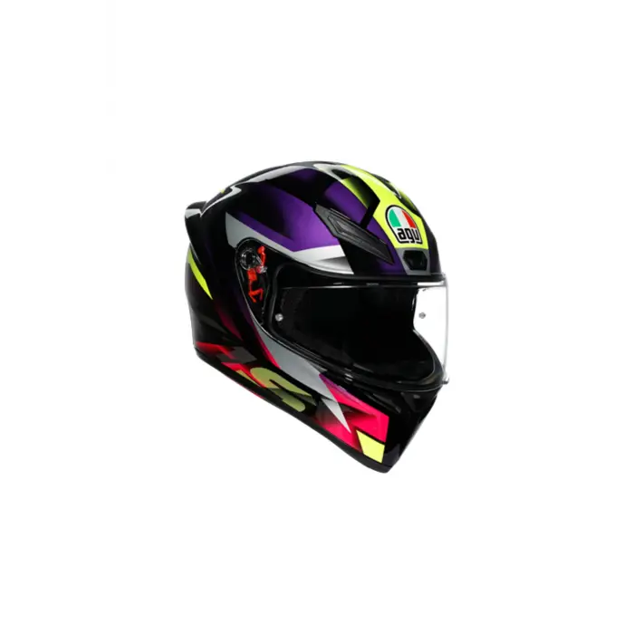 KASK/K1 S E2206 FASTLAP BLACK PURPLE PINK M0196 FASTLAP