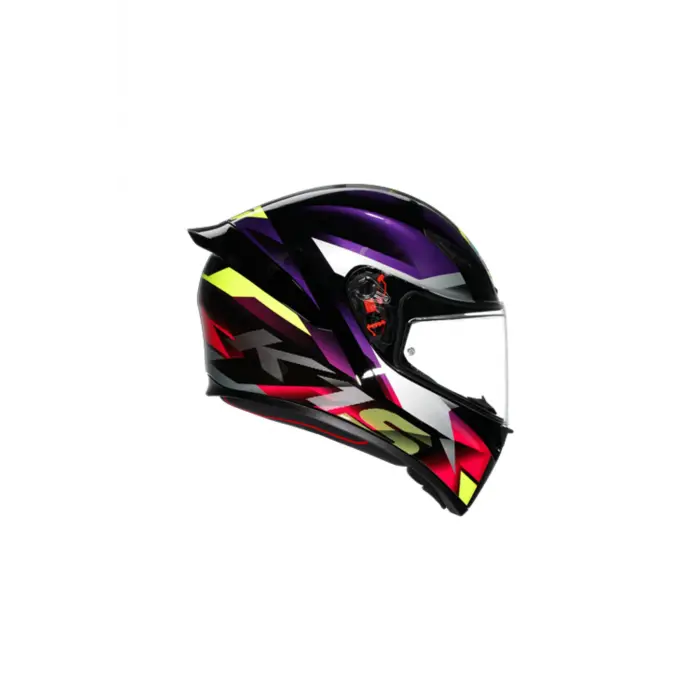 KASK/K1 S E2206 FASTLAP BLACK PURPLE PINK M0196 FASTLAP